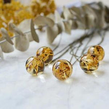 Load image into Gallery viewer, Marigold Flower Sphere Necklace