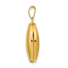 Load image into Gallery viewer, 10k Yellow Gold Polished Oval Locket