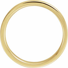 Load image into Gallery viewer, 14K Yellow/White/Yellow Gold 5 mm Grooved Band
