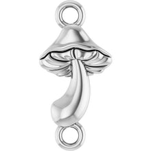 Load image into Gallery viewer, Sterling Fantastic Fungi Charm Link