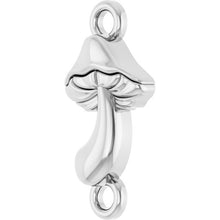 Load image into Gallery viewer, Sterling Fantastic Fungi Charm Link