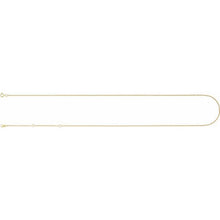 Load image into Gallery viewer, 14K Yellow 1 mm Adjustable Cable 16-18" Chain