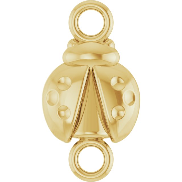 14K Lucky Lady Charm Link