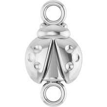 Load image into Gallery viewer, Sterling Lucky Lady Charm Link