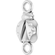 Load image into Gallery viewer, Sterling Lucky Lady Charm Link