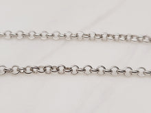 Load image into Gallery viewer, Sterling Silver Rolo 2.5mm Chain Bracelet