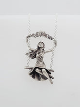 Load image into Gallery viewer, GIRL ON THE SWING NECKLACE