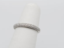 Load image into Gallery viewer, Estate 14K 0.50ctw Pave Diamond Band