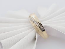 Load image into Gallery viewer, Estate 14K 1/3ctw Diamond Accent Band