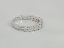 Load image into Gallery viewer, 14KW 13 Stone Lab Grown Diamond Band