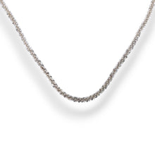 Load image into Gallery viewer, Estate Sterling Criss Cross Chain 16&quot;