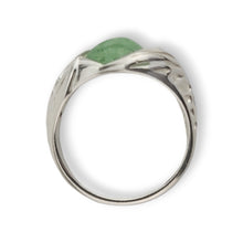 Load image into Gallery viewer, Sterling Prehnite Ring