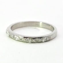 Load image into Gallery viewer, Estate Platinum Natural Marquise Diamond Band