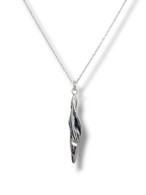 Sterling Silver Twist Necklace