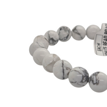 Load image into Gallery viewer, Howlite Bead Bracelet