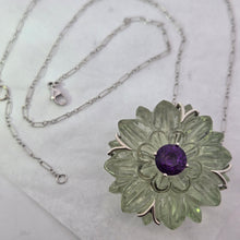 Load image into Gallery viewer, Amethyst &amp; Prasiolite Quartz 2.55ct Necklace
