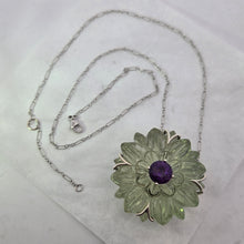 Load image into Gallery viewer, Amethyst &amp; Prasiolite Quartz 2.55ct Necklace