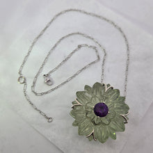 Load image into Gallery viewer, Amethyst &amp; Prasiolite Quartz 2.55ct Necklace