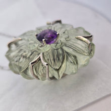 Load image into Gallery viewer, Amethyst &amp; Prasiolite Quartz 2.55ct Necklace