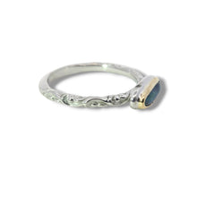 Load image into Gallery viewer, One-Of-A-Kind: Two Tone Black Opal Ring
