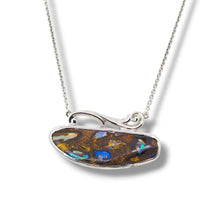 Load image into Gallery viewer, One-Of-A-Kind: Australian Koroit Opal Sterling Necklace