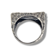 Load image into Gallery viewer, Sterling Four Lanes Oxidized Ring