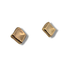 Load image into Gallery viewer, Sterling/GP Square Post Earrings