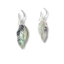 Load image into Gallery viewer, Sterling Triple Leaf Earrings