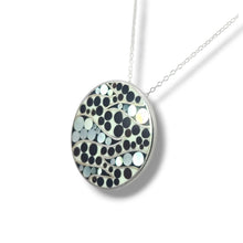 Load image into Gallery viewer, Sterling Mosaic Dot Necklace
