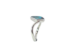 Load image into Gallery viewer, Australian Boulder Opal Sterling Silver Ring