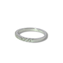 Load image into Gallery viewer, 14k White Gold Pave Ring 0.47ctw
