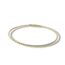 Load image into Gallery viewer, 14k Yellow Flexible Bangle