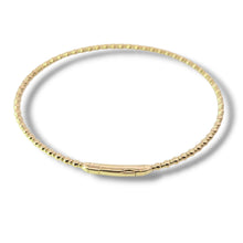 Load image into Gallery viewer, 14k Yellow Flexible Bangle
