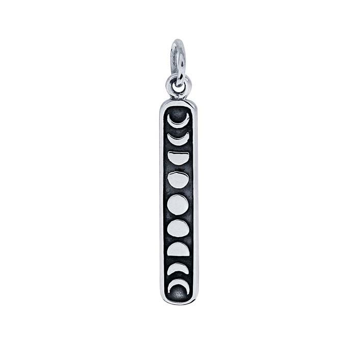 Sterling Silver Moon Phase Necklace