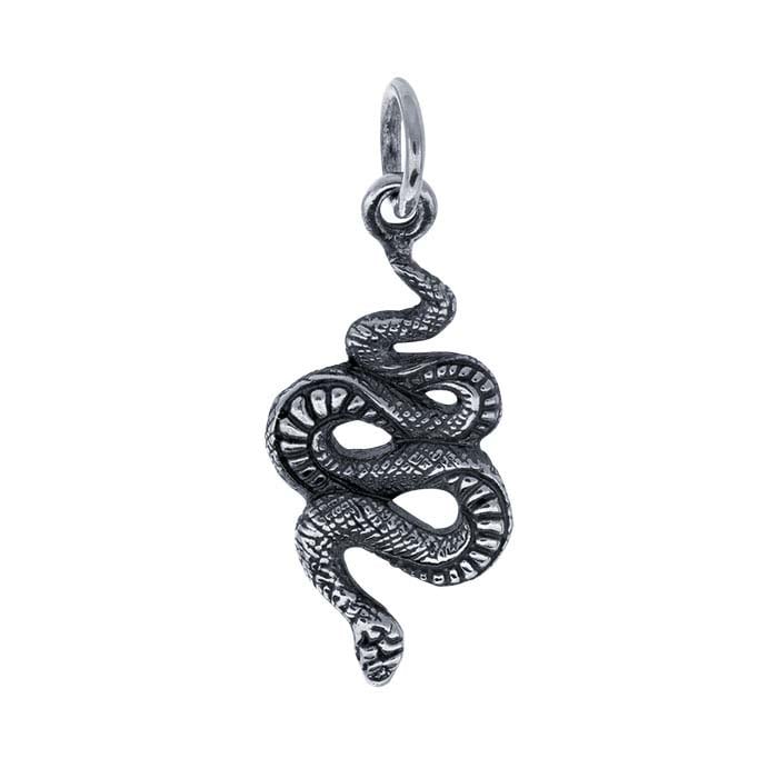 Sterling Silver Snake Necklace