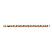 Load image into Gallery viewer, 9.4mm Copper Beveled Curb Bracelet