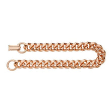 Load image into Gallery viewer, 9.4mm Copper Beveled Curb Bracelet