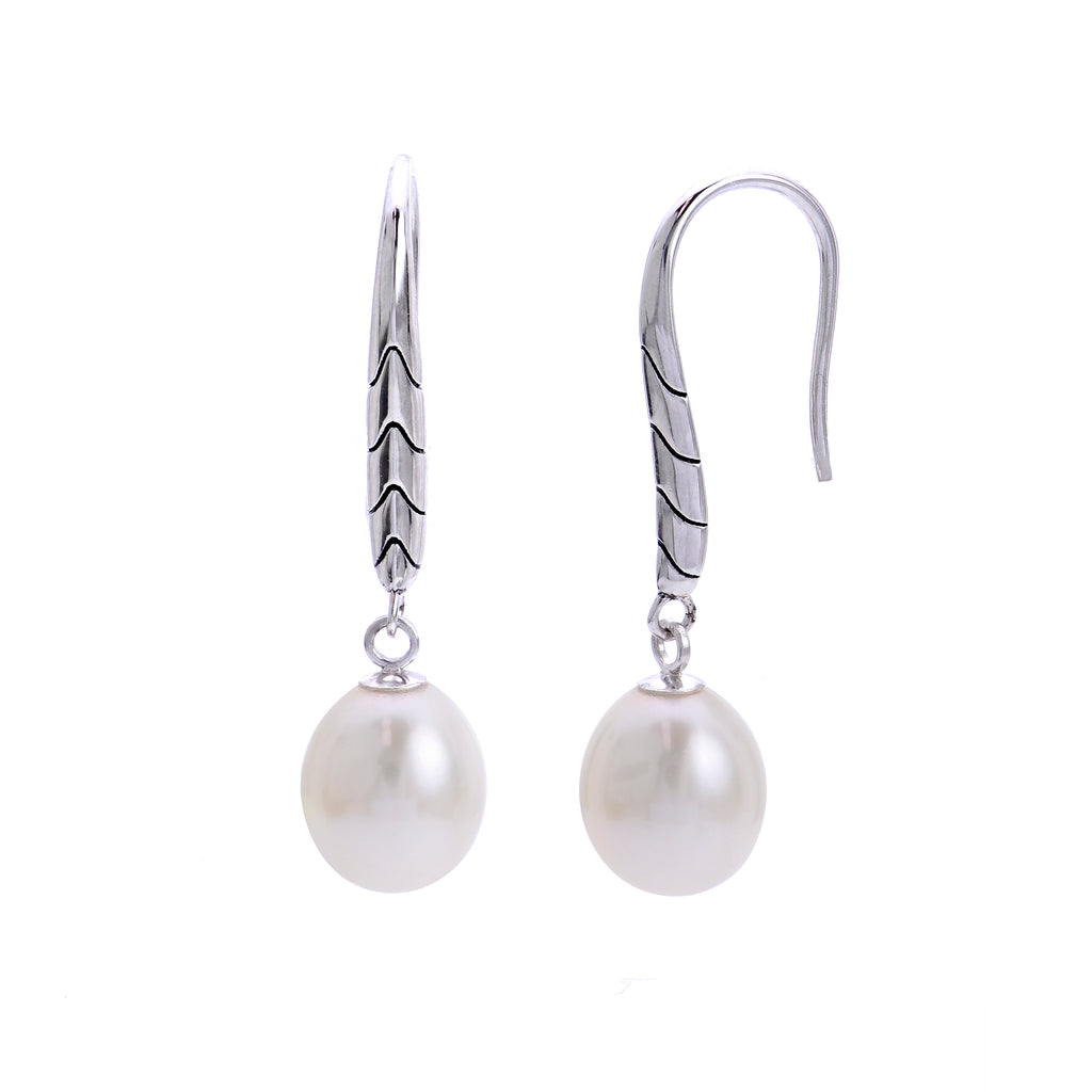 Sterling Silver Freshwater Pearl Earring