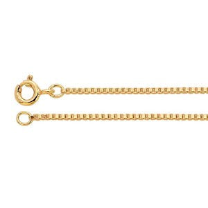 14/20 Yellow Gold-Filled 1.2mm Box Chain 16