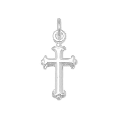 Silver Extra Small Silver Cross Charm