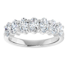 Load image into Gallery viewer, Platinum 1 1/3 CTW Lab-Grown Diamond Anniversary Band