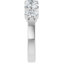 Load image into Gallery viewer, Platinum 1 1/3 CTW Lab-Grown Diamond Anniversary Band