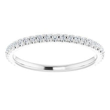 Load image into Gallery viewer, 14K White 1/4 CTW Diamond Anniversary Band