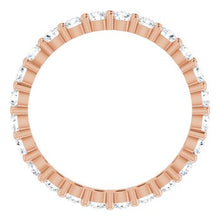 Load image into Gallery viewer, 14k Rose Gold Eternity - Lab