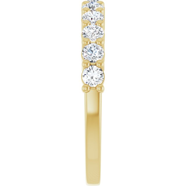 11 Diamond Band - 14k Yellow Gold
