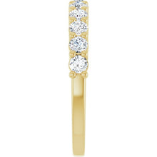 Load image into Gallery viewer, 11 Diamond Band - 14k Yellow Gold