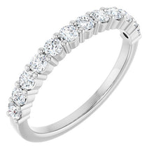 Load image into Gallery viewer, Platinum 1/2 CTW Lab-Grown Diamond Band