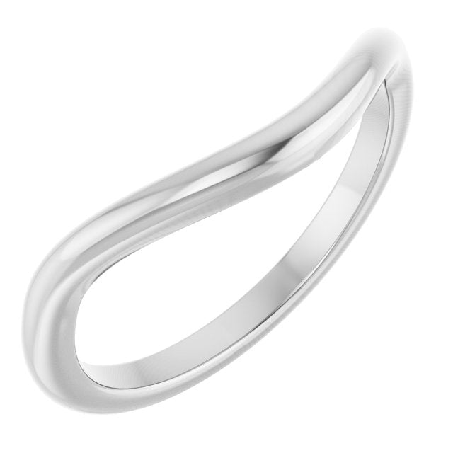 Sterling Silver 1.9 mm Contour Band