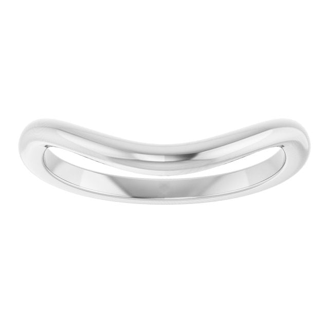 Sterling Silver 1.9 mm Contour Band
