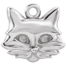 Load image into Gallery viewer, Sterling Meow Charm